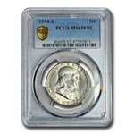 1954-S Franklin Half Dollar MS-65 PCGS (FBL)