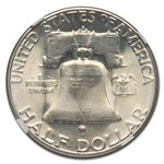 1954-S Franklin Half Dollar MS-66 NGC (FBL)