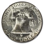 1954-S Franklin Half Dollar MS-66 NGC
