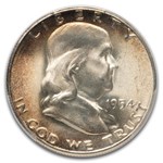1954-S Franklin Half Dollar MS-66 PCGS (FBL)