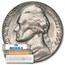 1954-S Jefferson Nickel 40-Coin Roll BU