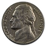 1954-S Jefferson Nickel Avg Circ