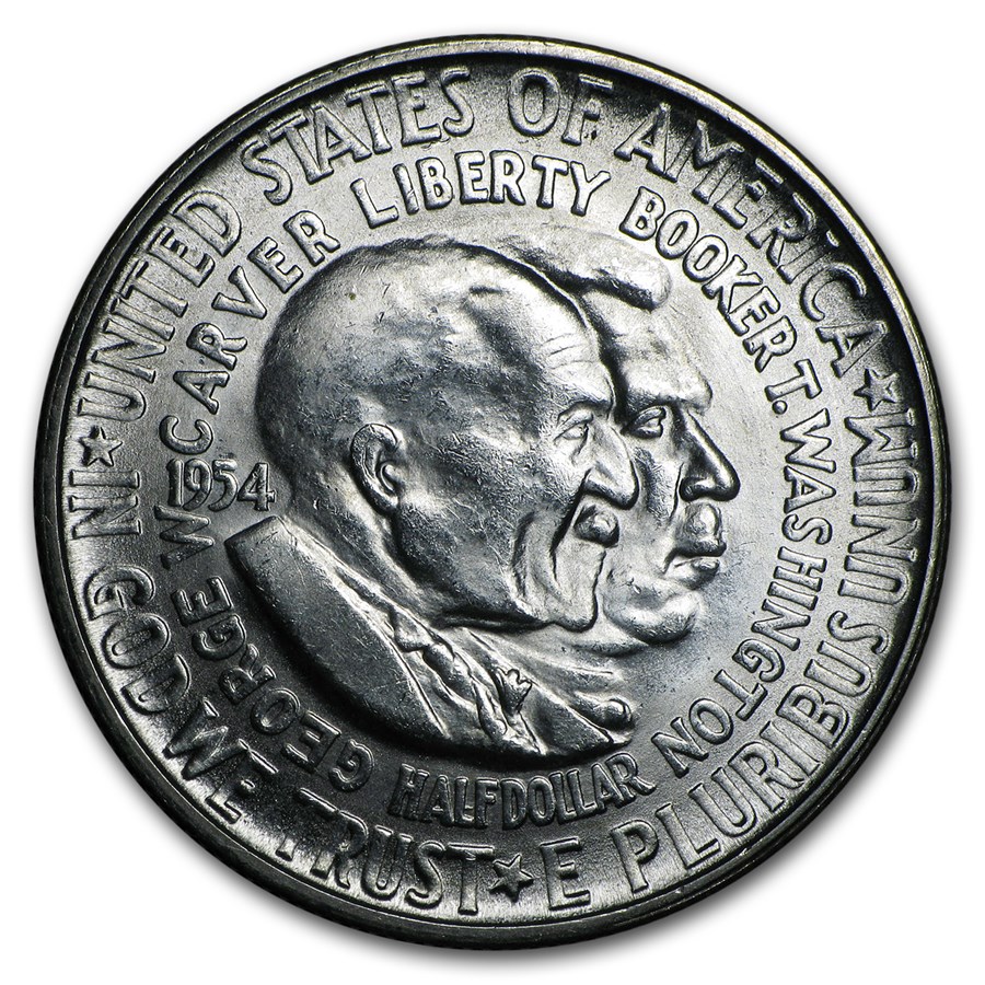 1954-S Washington-Carver Half Dollar BU