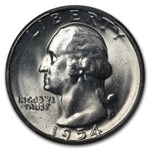 1954-S Washington Quarter MS-65 PCGS