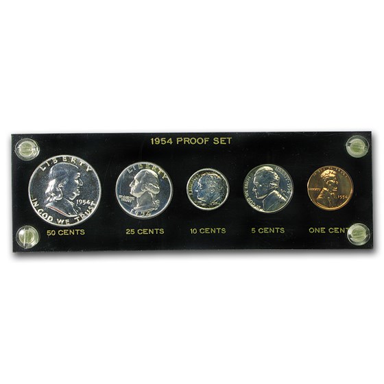 1954 U.S. Proof Set (Hard Plastic Holder) 1954 U.S. Proof Set (Hard Plastic Holder)