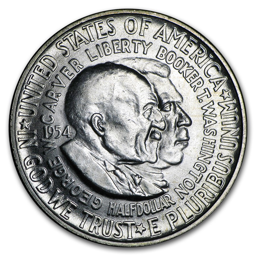 1954 Washington-Carver Half Dollar BU