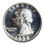1954 Washington Quarter PF-68 Cameo NGC