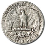 1954 Washington Quarter VG/XF