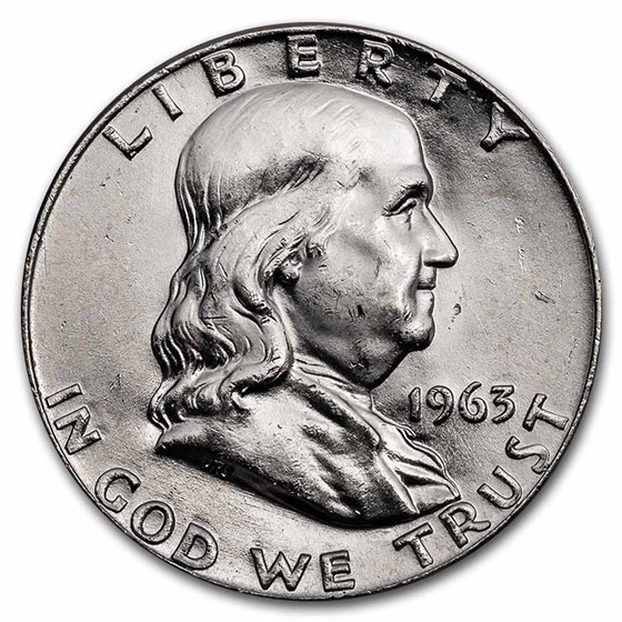 1955-1963 Franklin Half Dollar BU 1955-1963 Franklin Half Dollar BU