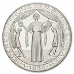 1955 Austria Silver 25 Schilling National Theater Proof