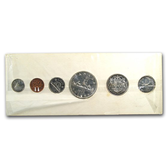 1955 Canada 6-Piece Proof Like Coin Set BU 1955 Canada 6-Piece Proof Like Coin Set BU