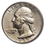 1955-D Washington Quarter MS-65 PCGS