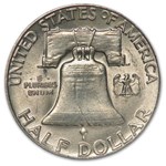 1955 Franklin Half Dollar AU