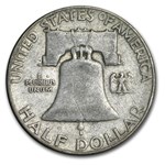 1955 Franklin Half Dollar Fine/XF