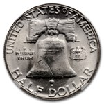1955 Franklin Half Dollar MS-64 NGC (FBL)