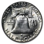 1955 Franklin Half Dollar MS-64 PCGS