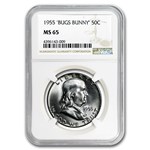 1955 Franklin Half Dollar MS-65 NGC (Bugs Bunny)
