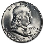 1955 Franklin Half Dollar MS-65 NGC (FBL)