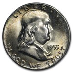 1955 Franklin Half Dollar MS-65 PCGS (FBL, Bugs Bunny)