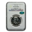 1955 Franklin Half Dollar PF-68 Cameo NGC CAC