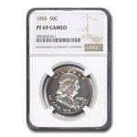 1955 Franklin Half Dollar PF-69 Cameo NGC