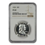 1955 Franklin Half Dollar PF-69 NGC