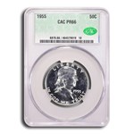 1955 Franklin Half Dollar PR-66 CACG