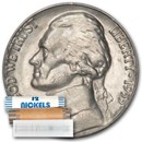 1955 Jefferson Nickel 40-Coin Roll BU
