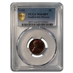 1955 Lincoln Cent Double Die Obverse MS-64 PCGS (Brown)