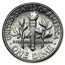 1955 Roosevelt Dime 50-Coin Roll BU