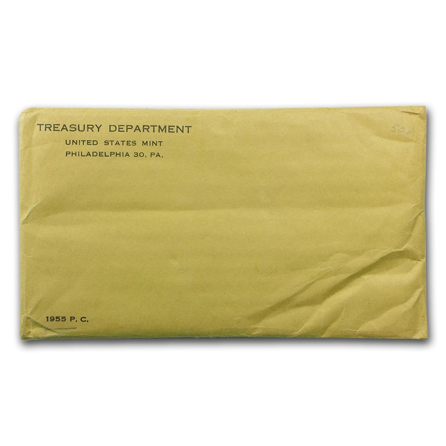1955 U.S. Proof Set (Sealed Mint Envelope)