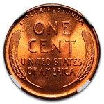 1956-D Lincoln Cent MS-67 NGC (Red)