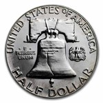 1956 Franklin Half Dollar 20-Coin Roll Proof