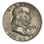 1956 Franklin Half Dollar AU