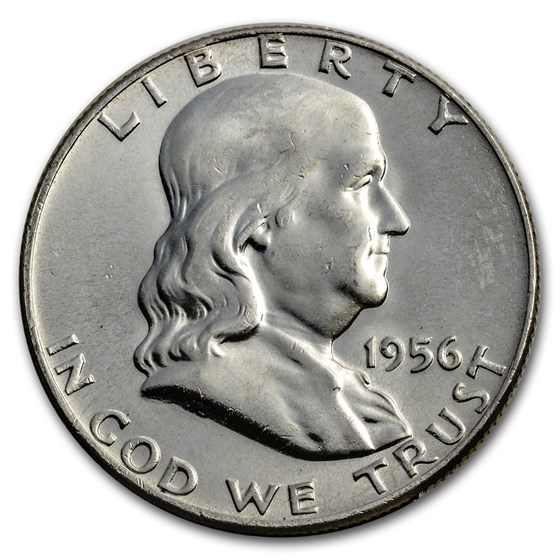 1956 Franklin Half Dollar BU 1956 Franklin Half Dollar BU