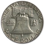 1956 Franklin Half Dollar Fine/XF