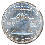 1956 Franklin Half Dollar MS-62 NGC (Bugs Bunny, Fivaz)