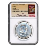 1956 Franklin Half Dollar MS-62 NGC (Bugs Bunny, Fivaz)
