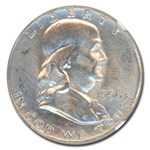 1956 Franklin Half Dollar MS-63 NGC (Bugs Bunny, Fivaz)