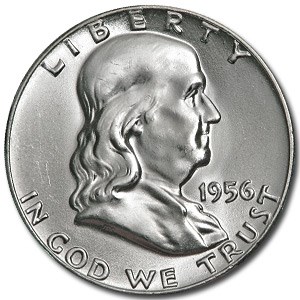 1956 Franklin Half Dollar MS-64 (FBL) 1956 Franklin Half Dollar MS-64 (FBL)