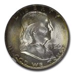 1956 Franklin Half Dollar MS-64 NGC (FBL)