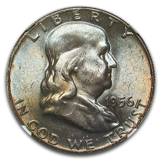 1956 Franklin Half Dollar MS-65+ NGC (FBL)