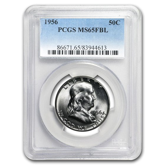 1956 Franklin Half Dollar MS-65 PCGS (FBL) 1956 Franklin Half Dollar MS-65 PCGS (FBL)