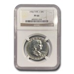 1956 Franklin Half Dollar Type-I PF-66 NGC