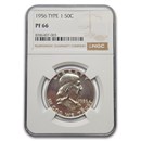 1956 Franklin Half Dollar Type-I PF-66 NGC