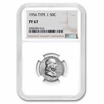 1956 Franklin Half Dollar Type-I PF-67 NGC