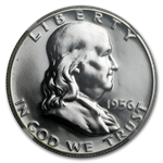 1956 Franklin Half Dollar Type-I PF-68 NGC