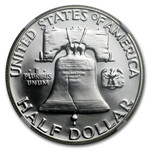 1956 Franklin Half Dollar Type-I PF-68 NGC