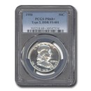 1956 Franklin Half Dollar Type-II PR-68+ PCGS (DDR, FS-801)