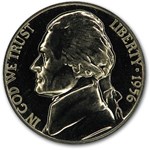 1956 Jefferson Nickel Gem Proof
